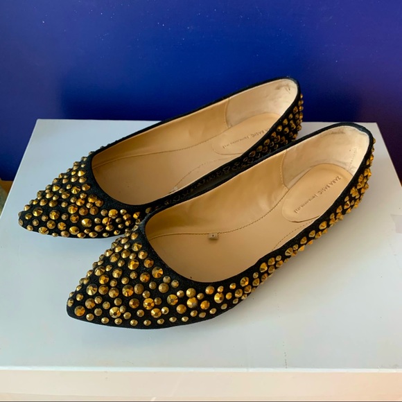 Blinged Out Rhinestone Flats from Zara - Picture 3 of 6